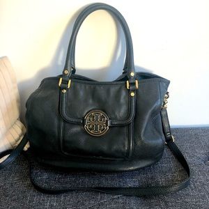 Tory Burch black leather bag